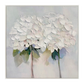 Soft Ivory Bloom Abstract Painting (Diptych)