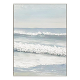 Whispering Tide Minimalist Seascape Textured Painting #RCK7£¨77£©