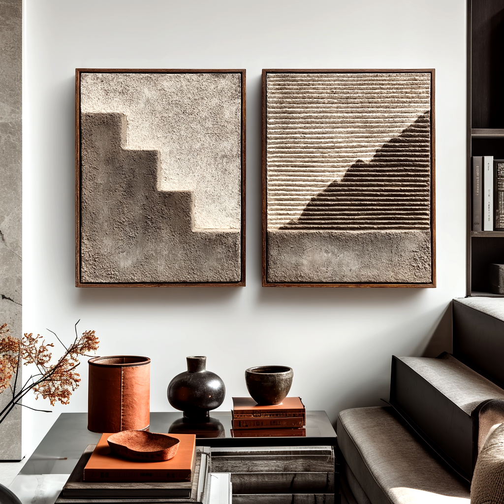 Wabi Sabi Minimalist Wall Art Set #ART85