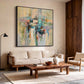Ethereal Pastel Mosaic Abstract Painting