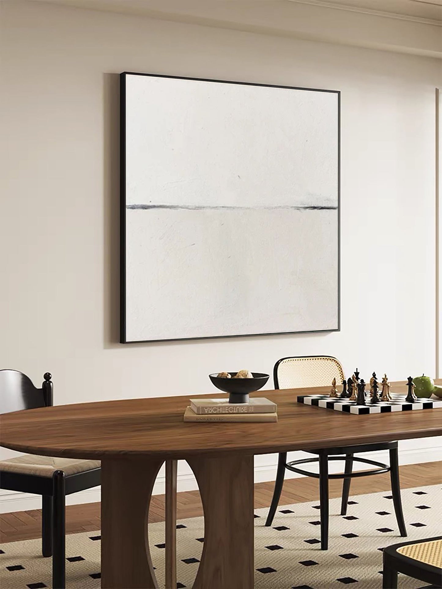 Still Line Whisper Minimal Painting