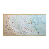 Seaside Harmony-Pastel Beach Painting
