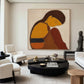 Amber Dream Quiet Figure Painting