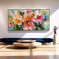 Colorful Abstract Floral Painting