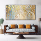 Sunlit Bough Yellow Blossom Painting