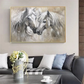 Soul Bond Horse Abstract Painting