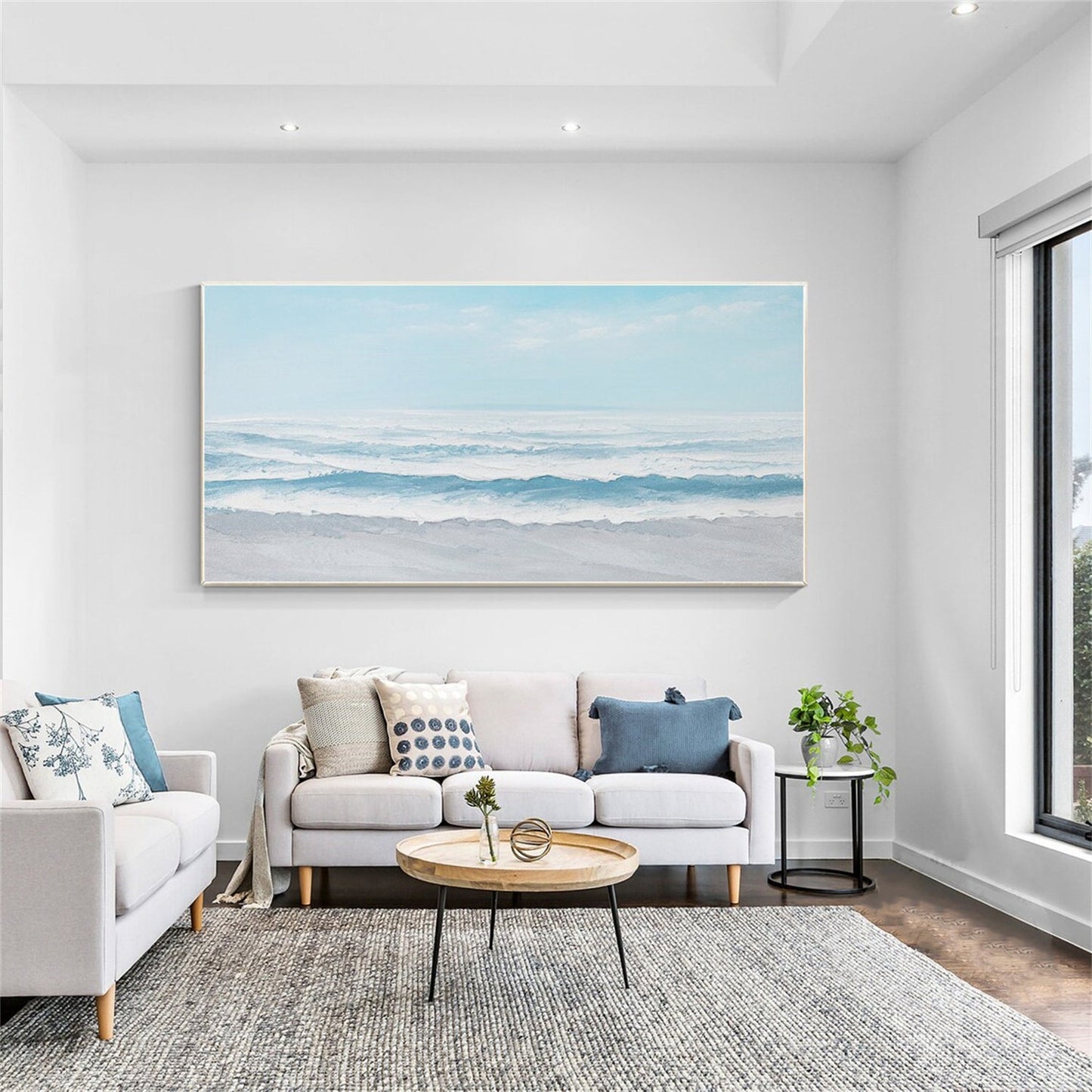 Ocean Serenity-Calm Ocean Wall Art