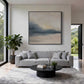 Misty Horizon Landscape Painting