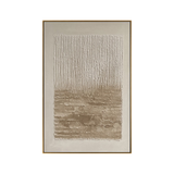 Neutral Cascade Wabi Sabi Canvas Art
