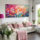 Carnival Confetti Colorful Abstract Painting