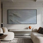 Serene Wave 3D Textured Canvas Art