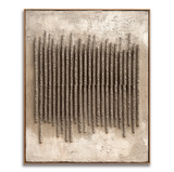 Wabi Sabi Vertical Relief Painting #ART92