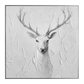Silent Grace Deer Textured Painting #AR013