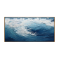 Azure Surge Ocean Painting