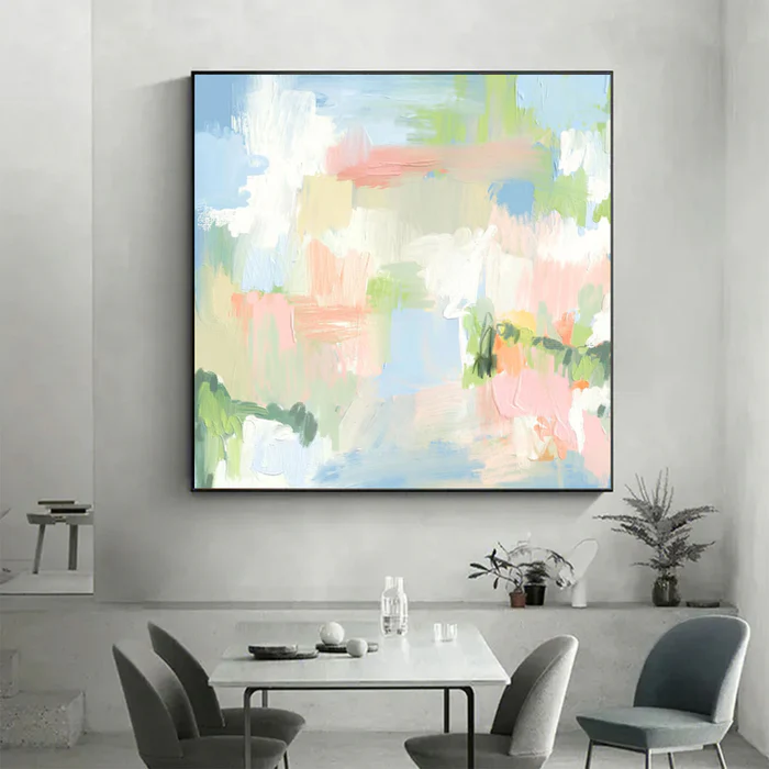 Spring Whispers Abstract Painting