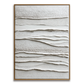 White Wabi Sabi Textured Painting #ART98