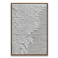 White Textured Abstract Painting #ART99