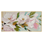 Soft Pink Magnolia Textured Painting