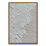 White Textured Abstract Painting #ART99