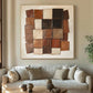 Earthbound Mosaic Abstract Painting