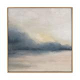 Misty Horizon Landscape Painting