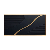 Golden Rhythm Geometric Abstract