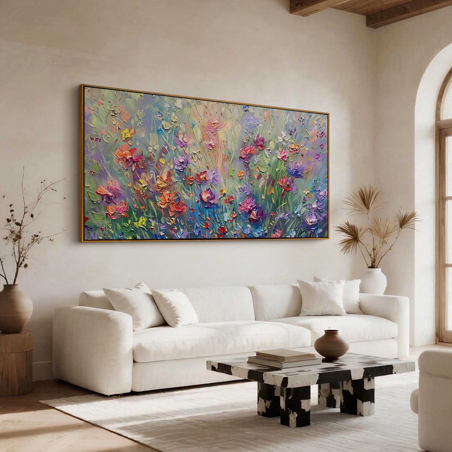Whispering Bloom Garden Painting