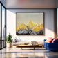 Sunrise Mountain Abstract Painting