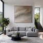 Dune Wave Neutral Abstract Painting