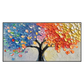 Spectrum Harmony Abstract Tree Painting #REX2 (484)