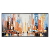 Abstract City Lights Painting
