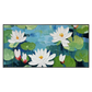 White Lotus Textured Painting