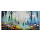 Whispering Woodland Garden Abstract Painting