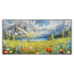 Alpine Meadow Landscape Painting