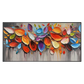 Petal Symphony Colorfall Abstract Painting