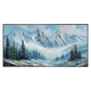 Blue Mist Mountain Landscape Painting