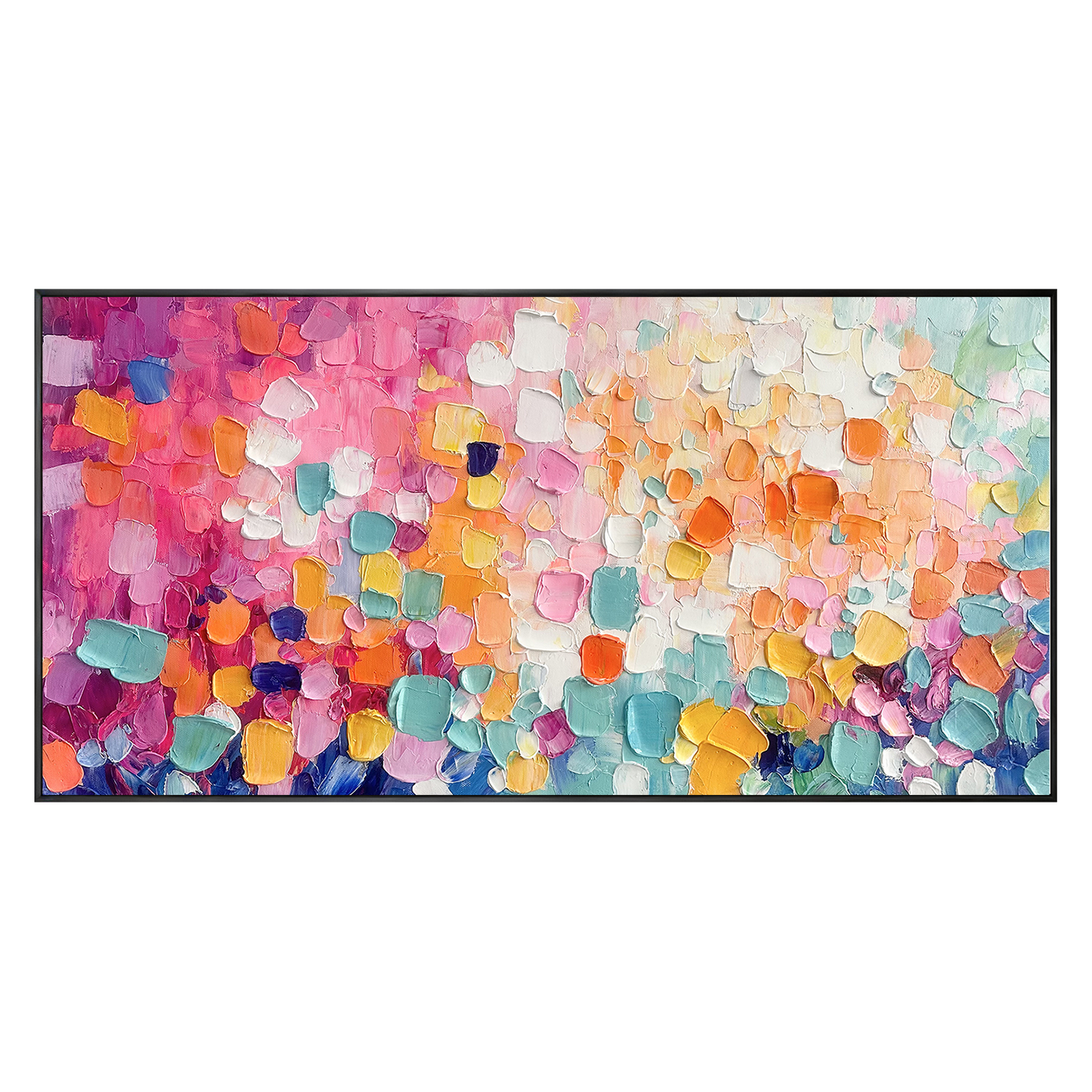 Carnival Confetti Colorful Abstract Painting