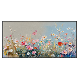 Wildflower Textured Painting