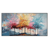 Whispering Seasons Forest Painting