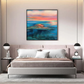 Sunset Horizon Abstract Painting