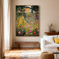 Enchanted Garden Klimt-Inspired Canvas Art