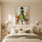 Garden Breeze Figurative Oil Painting #RIX1 (291)