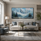 Blue Mist Mountain Landscape Painting
