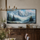 Blue Mist Mountain Landscape Painting