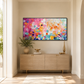 Carnival Confetti Colorful Abstract Painting