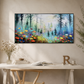 Whispering Woodland Garden Abstract Painting