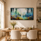 Whispering Woodland Garden Abstract Painting