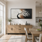 Ivory Flowing Canopy Abstract Painting