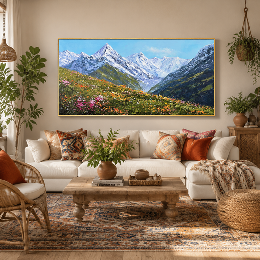 Mountain Landscape Oil Painting #ART34