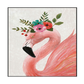 Blush Charm Flamingo Painting #H3650